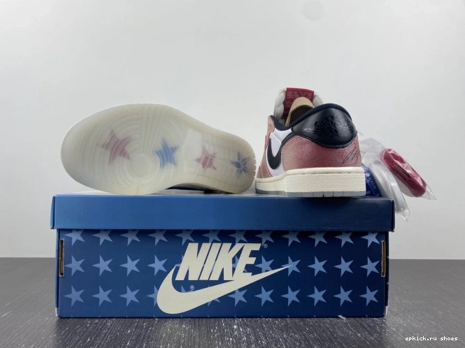 Cheap ROOM OG 'RED 1 LOW BLACK' TROPHY AIR X JORDAN FN0432-017 0805
